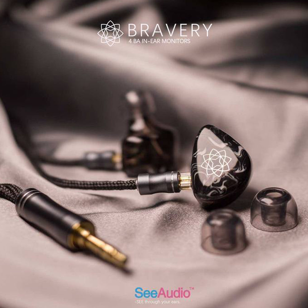 Linsoul Audio-SeeAudio Bravery 4BA In-Ear Monitors