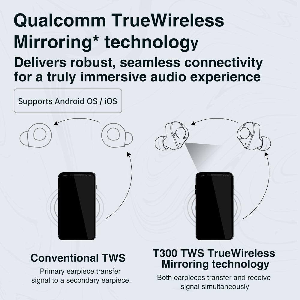 TRN T300 Bluetooth 5.2 True Wireless Earphone