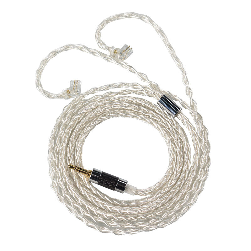 KZ 89-7 1064 Cores 8-Strand Thickened Silver-Plated Upgrade Cable