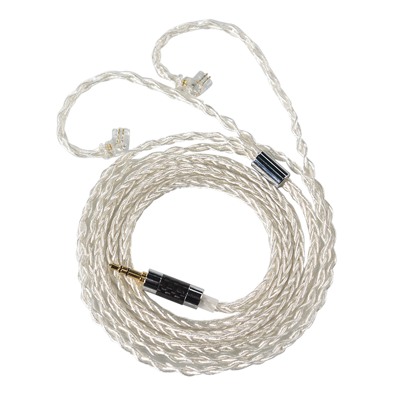 KZ 89-7 1064 Cores 8-Strand Thickened Silver-Plated Upgrade Cable
