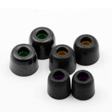 Tripowin Spiral Groove Memory Foam Eartips